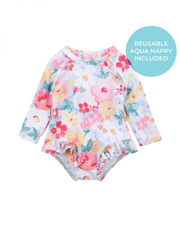 Lena Long Sleeve Sunsuit