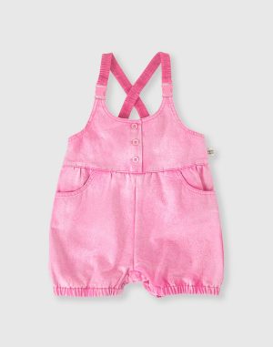 Cindy Denim Bubble Overalls