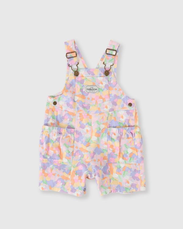 Pastel Bouquet James Pocket Overalls