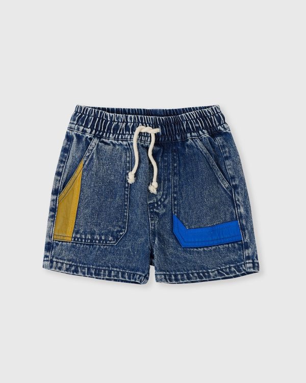 Primary Pop Noah Denim Shorts