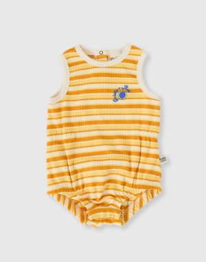 Sunshine Stripe Bubble Romper