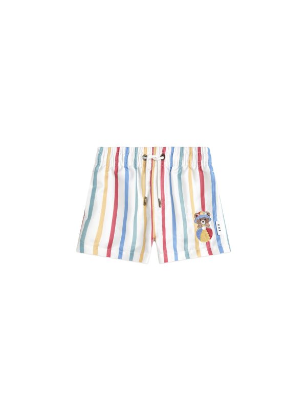 Huxbear Stripey Swim Shorts